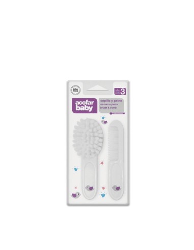 ACOFARBABY CEPILLO Y PEINE INFANTIL SURTIDO