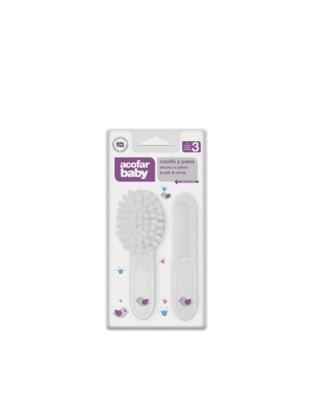 ACOFARBABY CEPILLO Y PEINE INFANTIL SURTIDO