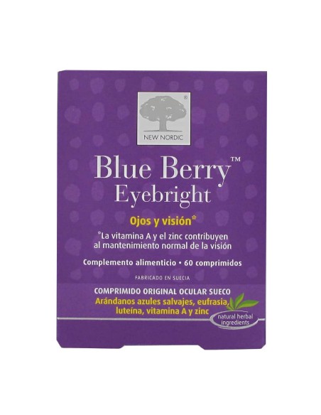 BLUE BERRY EYEBRIGHT 60 COMP NEW NORDIC COMPLEMENTO