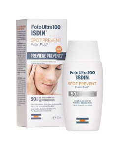 FOTOULTRA 100 ISDIN SPOT PREVENT FUSION FLUID 50 ML PROTECTOR SOLAR