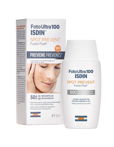 FOTOULTRA 100 ISDIN SPOT PREVENT FUSION FLUID 50 ML PROTECTOR SOLAR