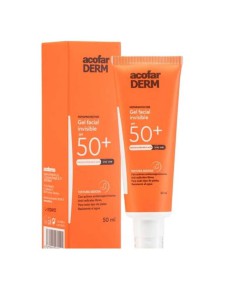 ACOFARDERM SPF 50+ GEL FACIAL INVISIBLE 50 ML PROTECTOR SOLAR