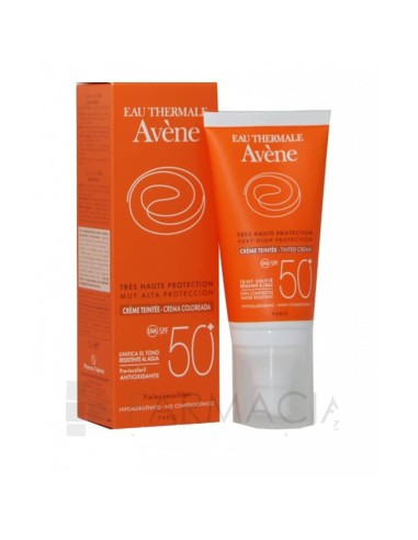 AVENE CREMA FACIAL COLOR 50+ SPF FOTOPROTECTORA 50 ml