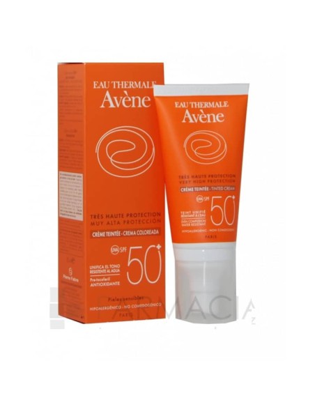 AVENE CREMA FACIAL COLOR 50+ SPF FOTOPROTECTORA 50 ml