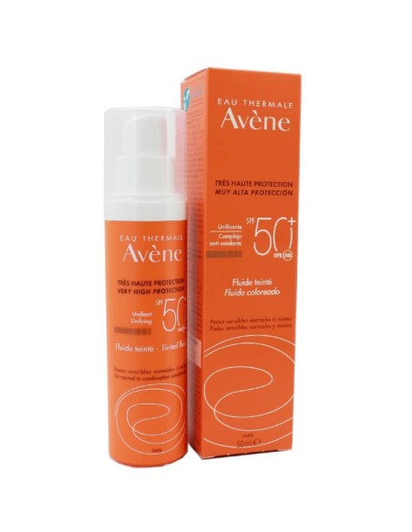 AVENE FLUIDO COLOREADO 50+ SPF MUY ALTA PROTECCIÓN  50 ml FOTOPROTECTOR