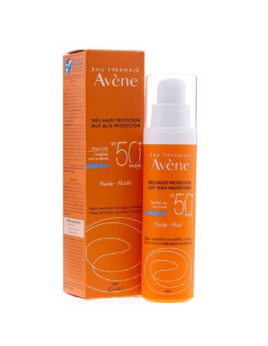 AVENE SPF 50+ FOTOPROTECTOR FACIAL FLUIDO 50 ML
