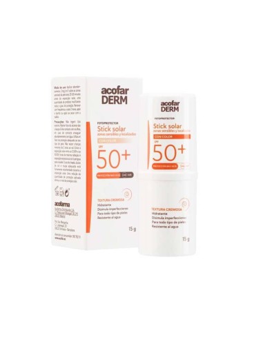 ACOFARDERM SPF 50+ ZONAS SENSIBLES STICK  15 G