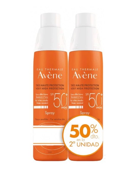 AVENE DUPLO SPF 50+ SPRAY 200ML+200ML FOTOPROTECTOR SOLAR