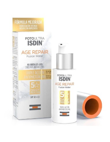 FOTOULTRA ISDIN AGE REPAIR WATER LIGHT TEXTURE 50 ML FOTOPROTECTOR