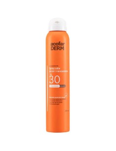 ACOFARDERM SPF 30 SPRAY SOLAR TRANSPARENTE 200 ML FOTOPROTECTOR