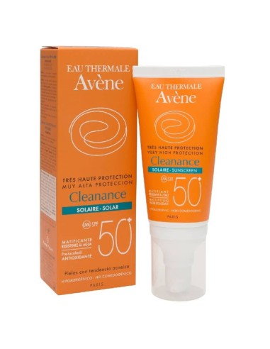 AVENE CLEANANCE SOLAR SPF 50+ 50 ML FOTOPROTECTOR FACIAL