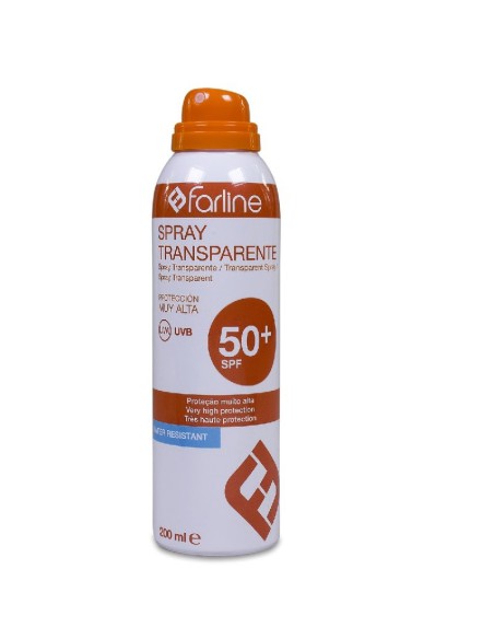 FARLINE SPRAY TRANSPARENTE SPF50+ 200 ML FOTOPROTECTOR