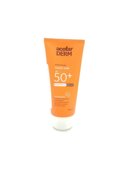 ACOFARDERM SPF 50+ LOCION SOLAR CORPORAL 200 ML