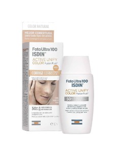 FOTOULTRA ISDIN ACTIVE UNIFY FUSION FLUID COLOR 50 ML FOTOPROTECTOR