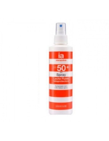 INTERAPOTHEK SPF 50+ LECHE FLUIDA SPRAY 200 ML FOTOPROTECTOR