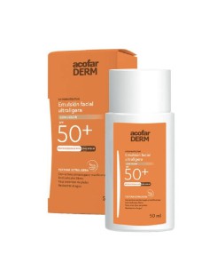 ACOFARDERM SPF 50+ EMULSION FLUIDA FACIAL  50 ML  COLOR