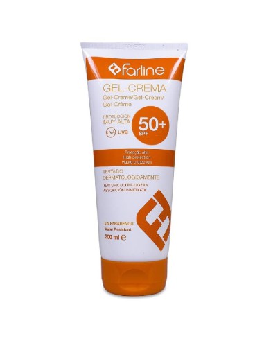 FARLINE GEL CREMA SOLAR SPF 50+ 200 ML FOTOPROTECTOR