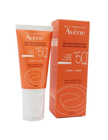 AVENE SPF 50+ CREMA 50 ML FOTOPROTECTOR FACIAL