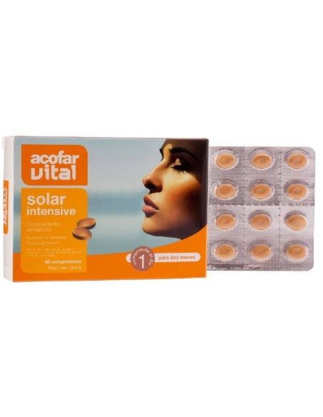 ACOFARVITAL SOLAR INTENSIVE 60 COMPRIMIDOS