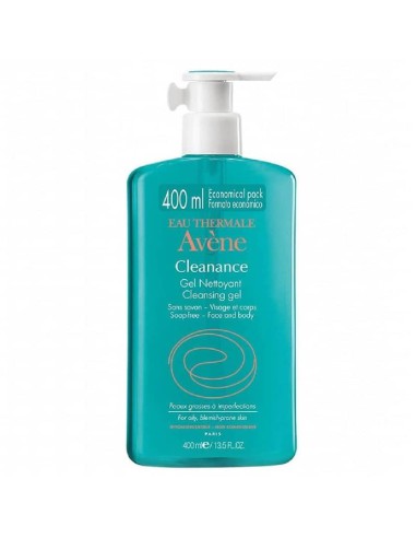 AVENE CLEANANCE GEL LIMPIADOR 400 ml