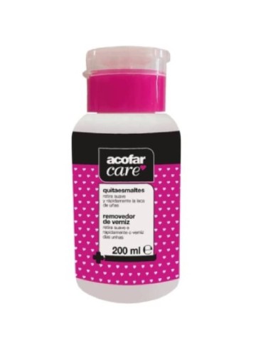 ACOFARCARE QUITAESMALTE SIN ACETONA 200 ML