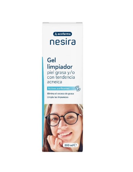 ACOFARDERM GEL LIMPIADOR PIEL TENDENCIA GRASA 200 ML.