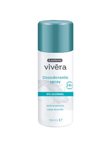 ACOFARDERM DESODORANTE VIVÉRA SPRAY 150 ML.