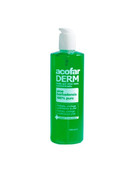 ACOFARDERM BODY GEL ALOE VERA CONCENTRADO 500 ML