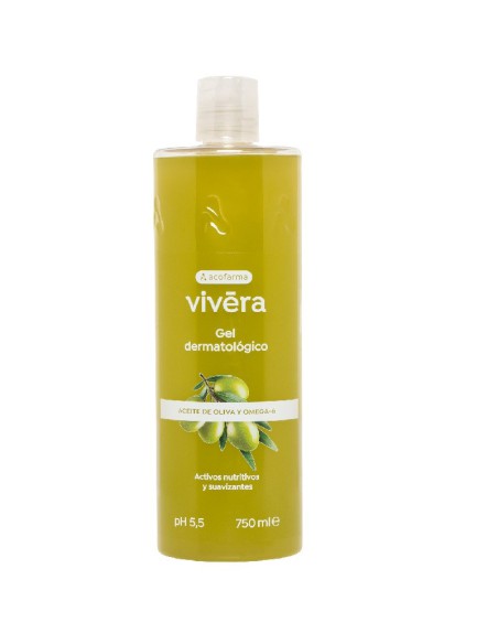 ACOFARDERM GEL ACEITE DE OLIVA Y OMEGA 6 - 750 ML.