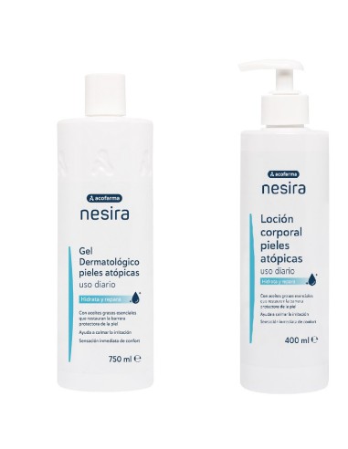 ACOFARDERM DERMATOLÓGICO GEL PIEL ATÓPICA  750 ml + LOCIÓN 400 ML.