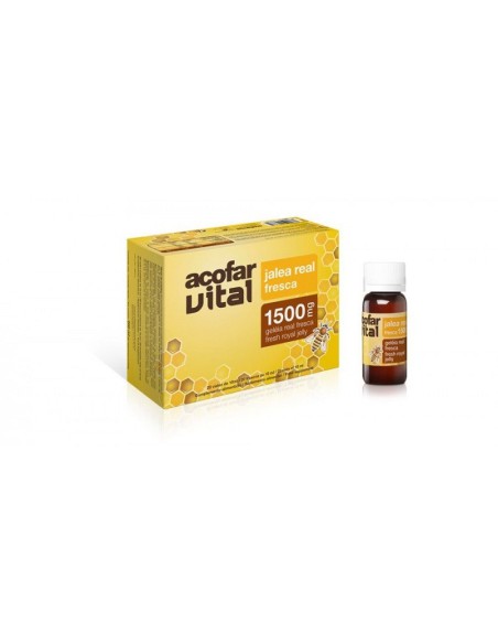 ACOFARVITAL JALEA REAL FRESCA 1500MG 20 VIALES