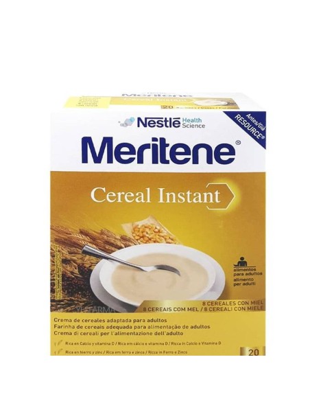 MERITENE ADULTOS 8 CEREALES CON MIEL 2 BOLSAS 300G
