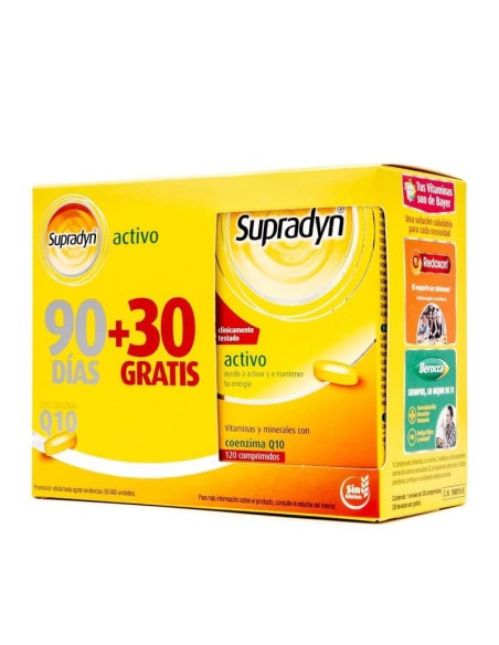 SUPRADYN ACTIVO 90 + 30 COMPRIMIDOS DE REGALO