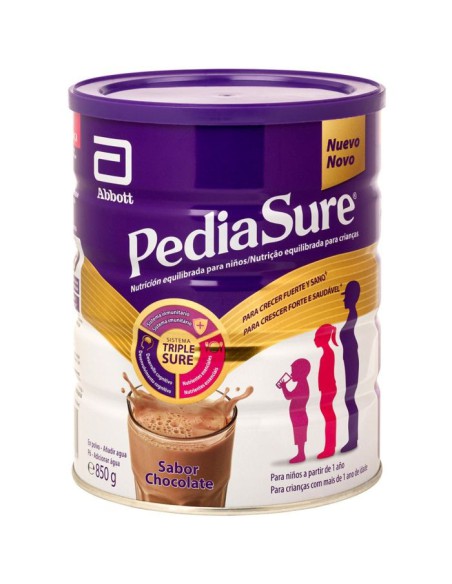 PEDIASURE POLVO LATA 850 G CHOCOLATE