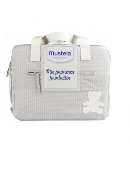 MUSTELA BOLSO MIS PRIMEROS PRODUCTOS COLOR GRIS
