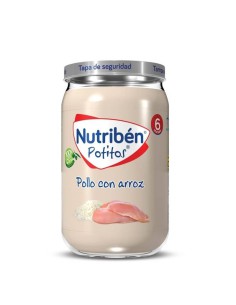 NUTRIBEN POTITO POLLO CON ARROZ 235G. +6MESES