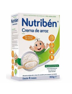 NUTRIBEN CREMA DE ARROZ 300G +4MESES