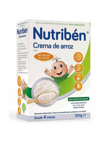 NUTRIBEN CREMA DE ARROZ 300G +4MESES
