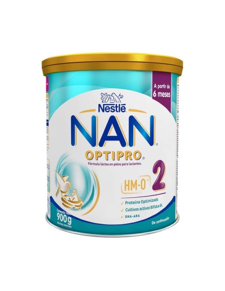 NAN OPTIPRO 2 LECHE DE CONTINUACION 800 G