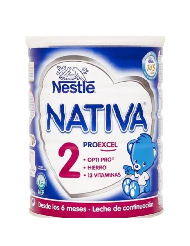 NATIVA 2  900 G LECHE DE CONTINUACION