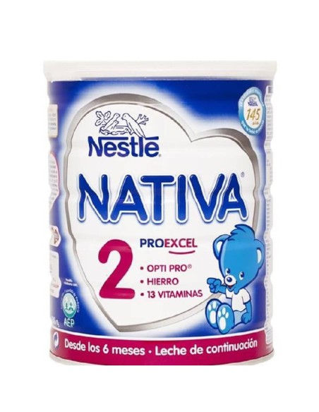 NATIVA 2  900 G LECHE DE CONTINUACION