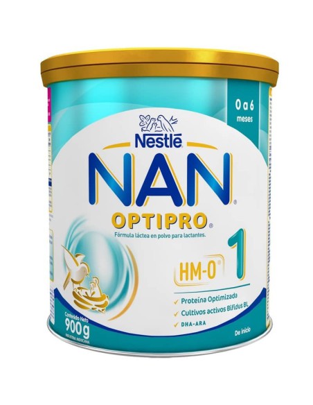 NAN OPTIPRO 1 LECHE DE INICIO 800 G