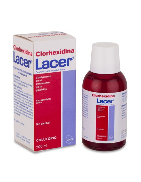 LACER CLORHEXIDINA 200ML COLUTORIO