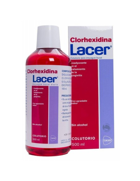 LACER CLORHEXIDINA 500ML COLUTORIO
