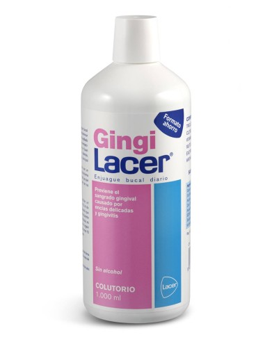 GINGILACER 1000ML COLUTORIO USO DIARIO ENCIAS DELICADAS