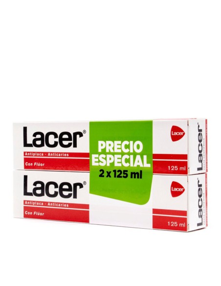 LACER DUPLO 2 PASTA 125ML