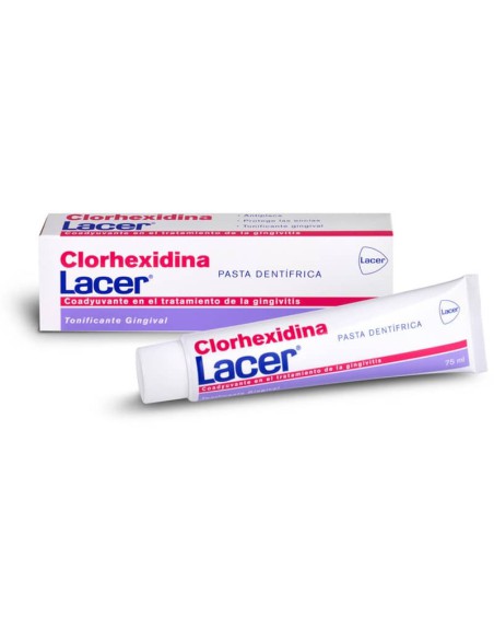 LACER CLORHEXIDINA 75ML PASTA DENTÍFRICA