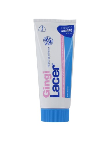 GINGILACER 200ML PASTA DENTÍFRICA USO DIARIO FORMATO AHORRO
