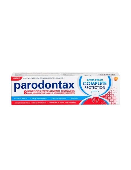 PARODONTAX 75ML EXTRA FRESH COMPLETE PROTECTION PASTA DENTÍFRICA  USO DIARIO