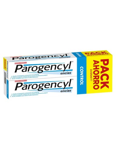 PAROGENCYL 2X125ML PACK AHORRO PASTA DENTÍFRICA DE USO DIARIO